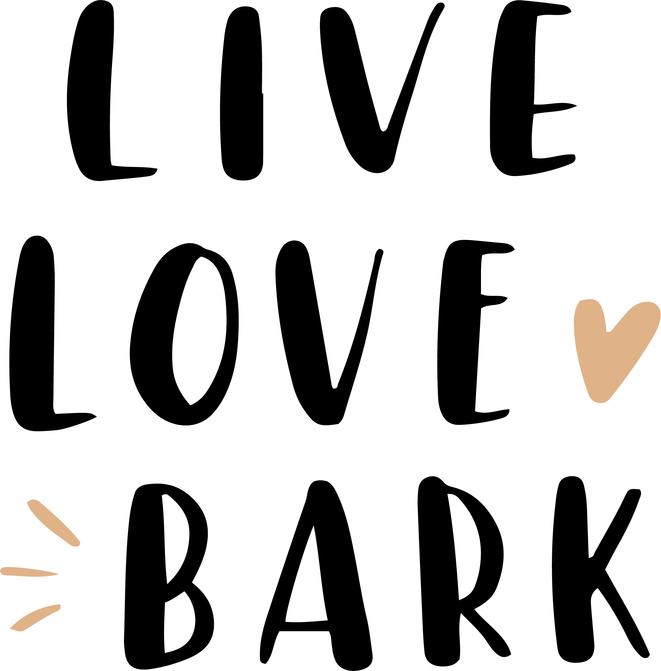 Bark free SVG cut file