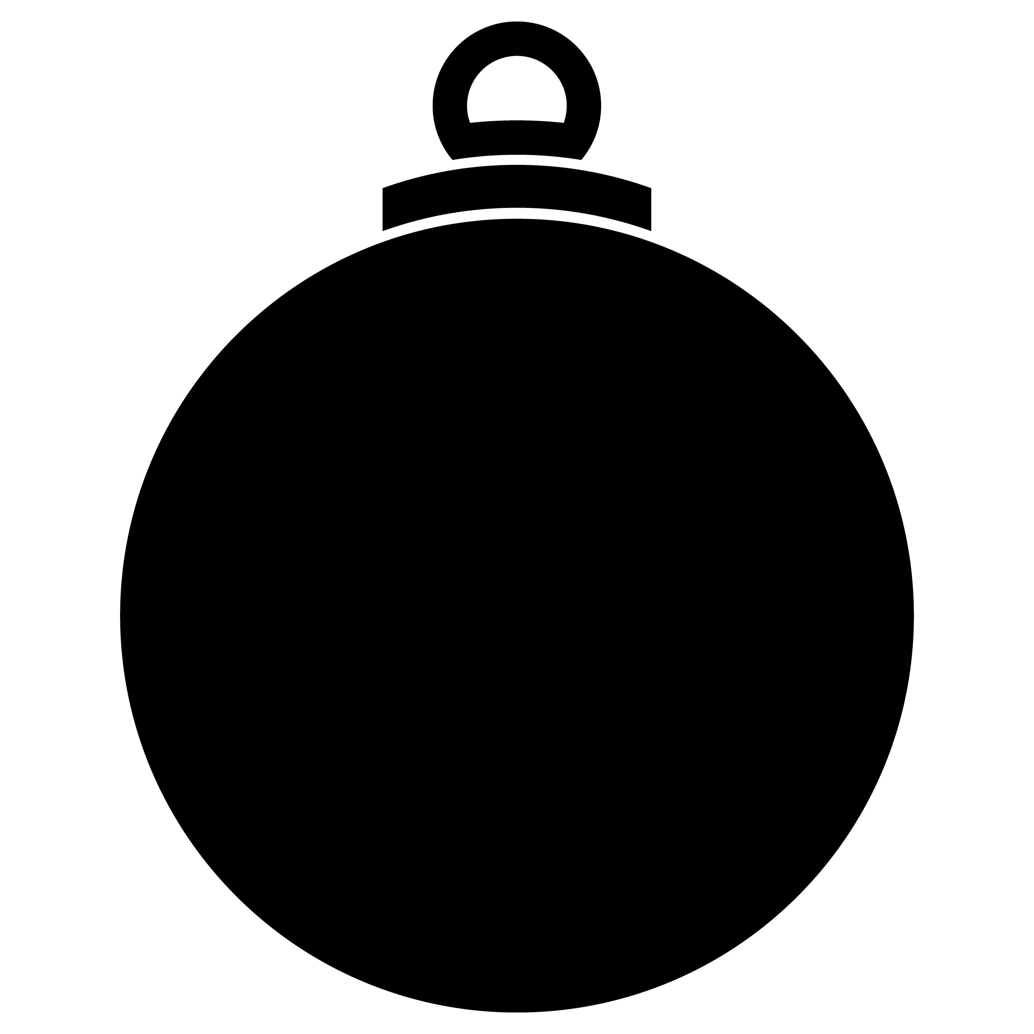Bauble free SVG cut file