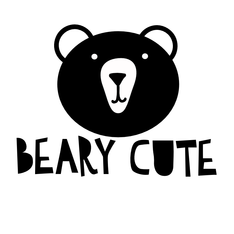 Beary Cute Scandi free SVG cut file