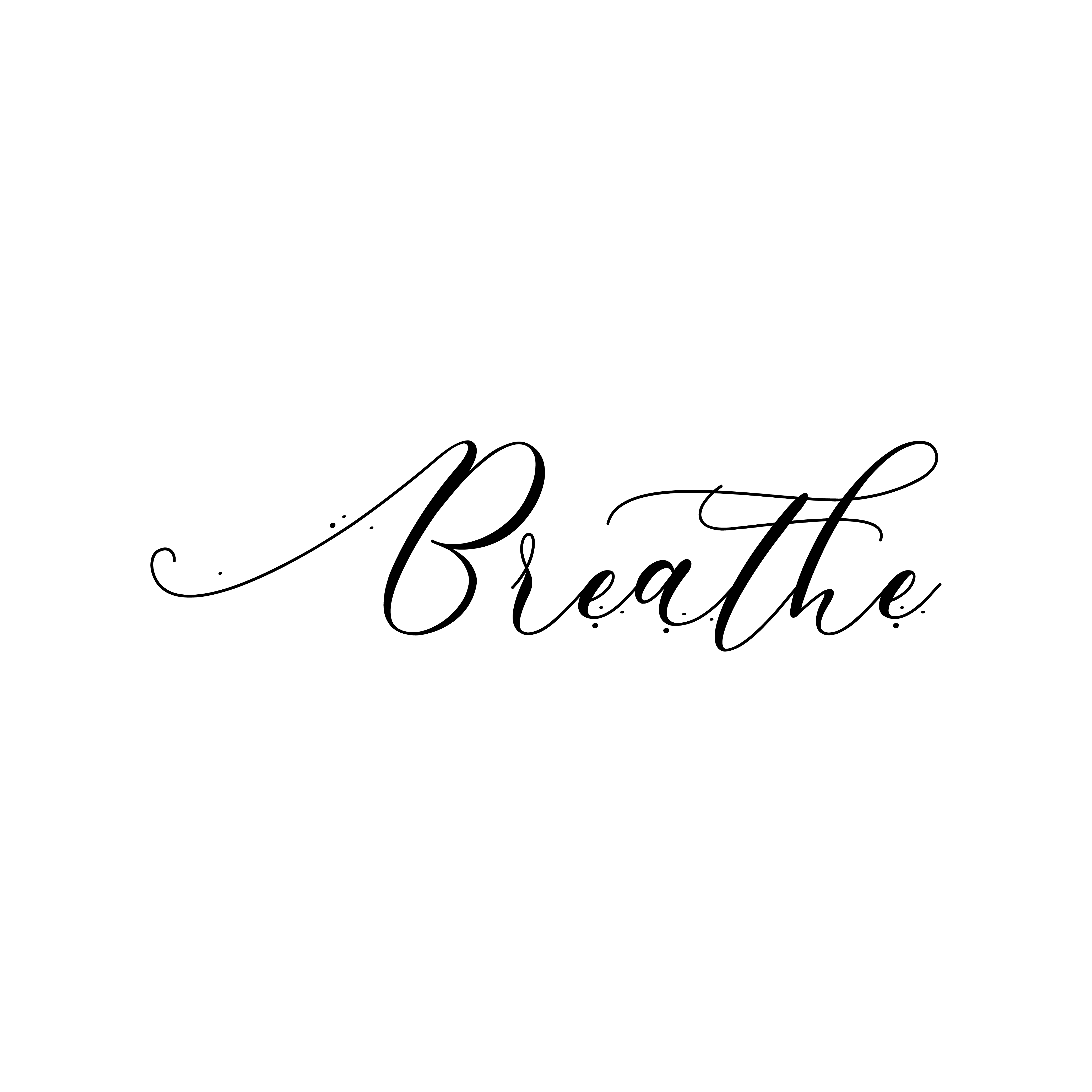 Breathe free SVG cut file