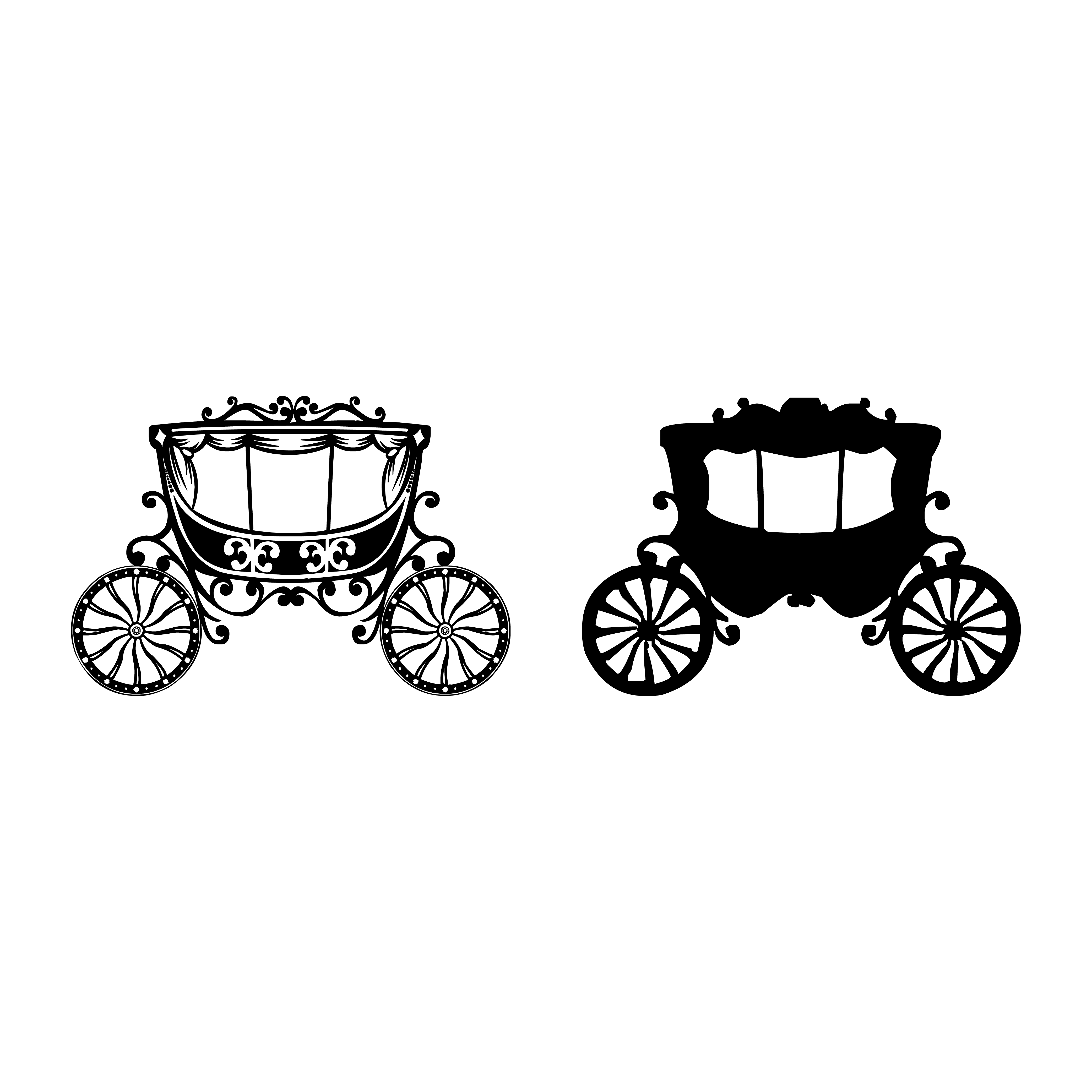 Carriage free SVG cut file