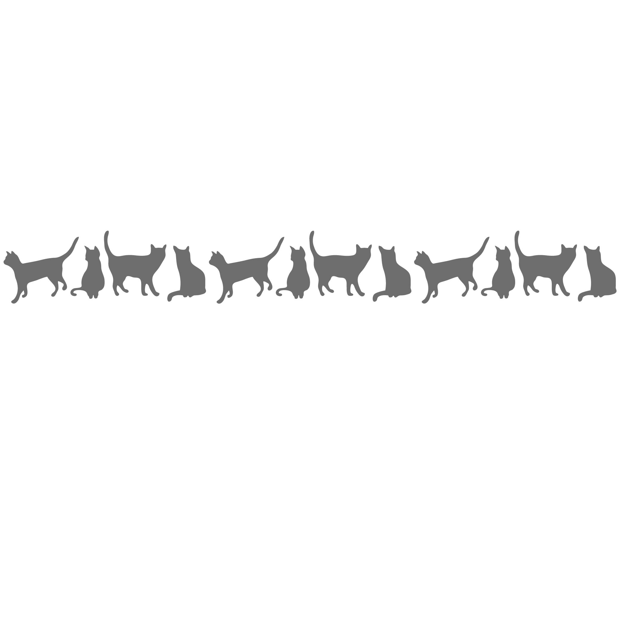 Cat Borders free SVG cut file
