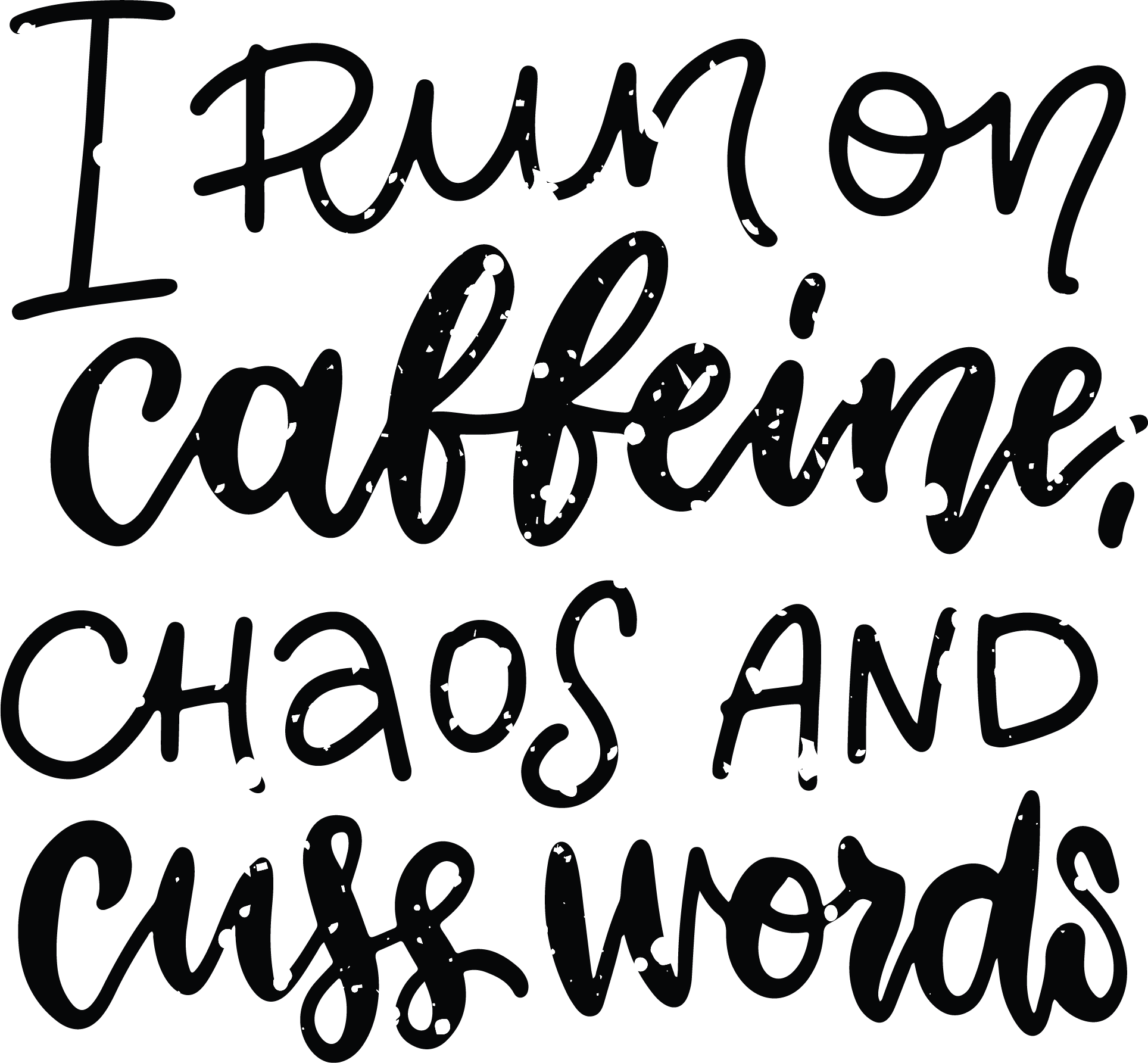 Chaos free SVG cut file preview