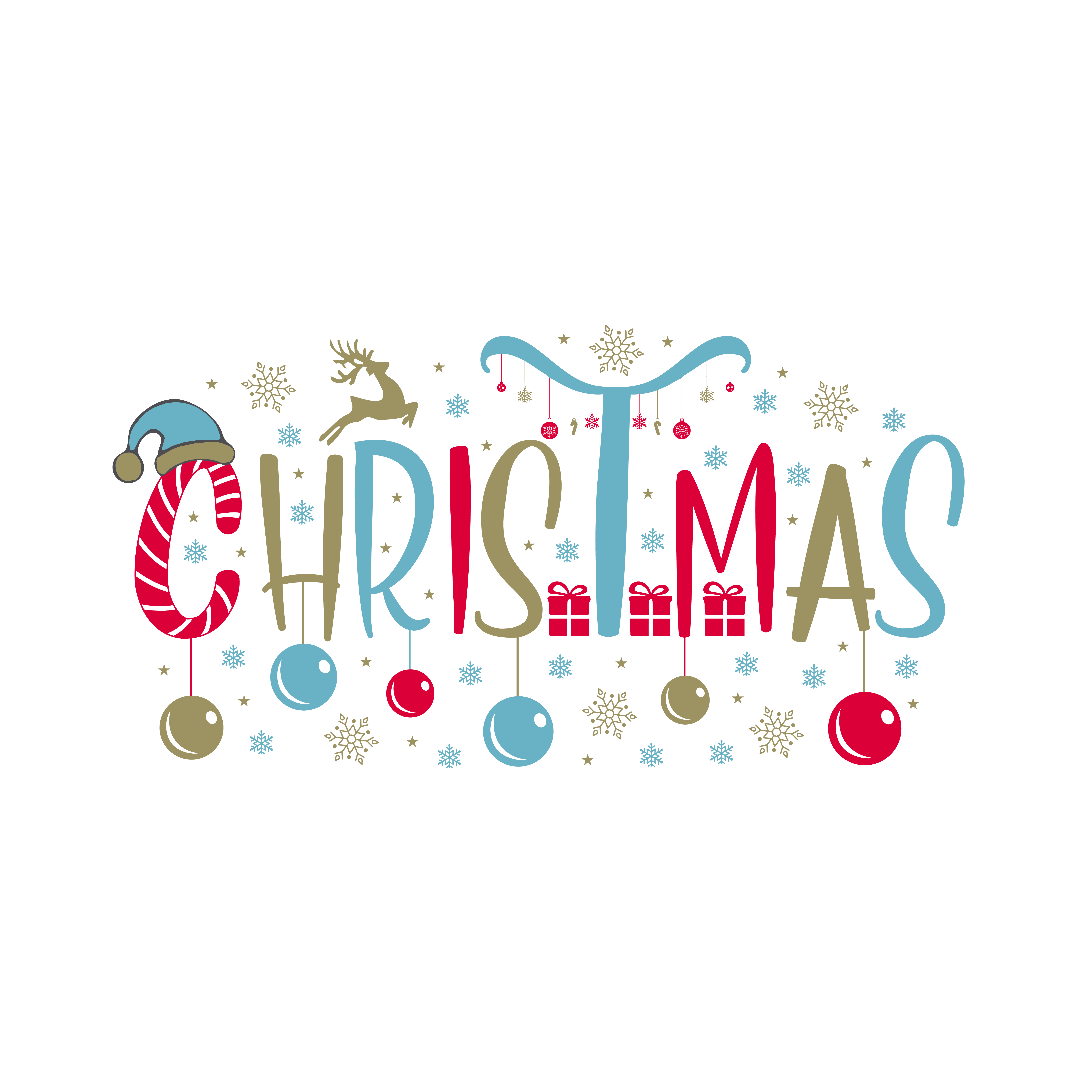 Christmas free SVG cut file