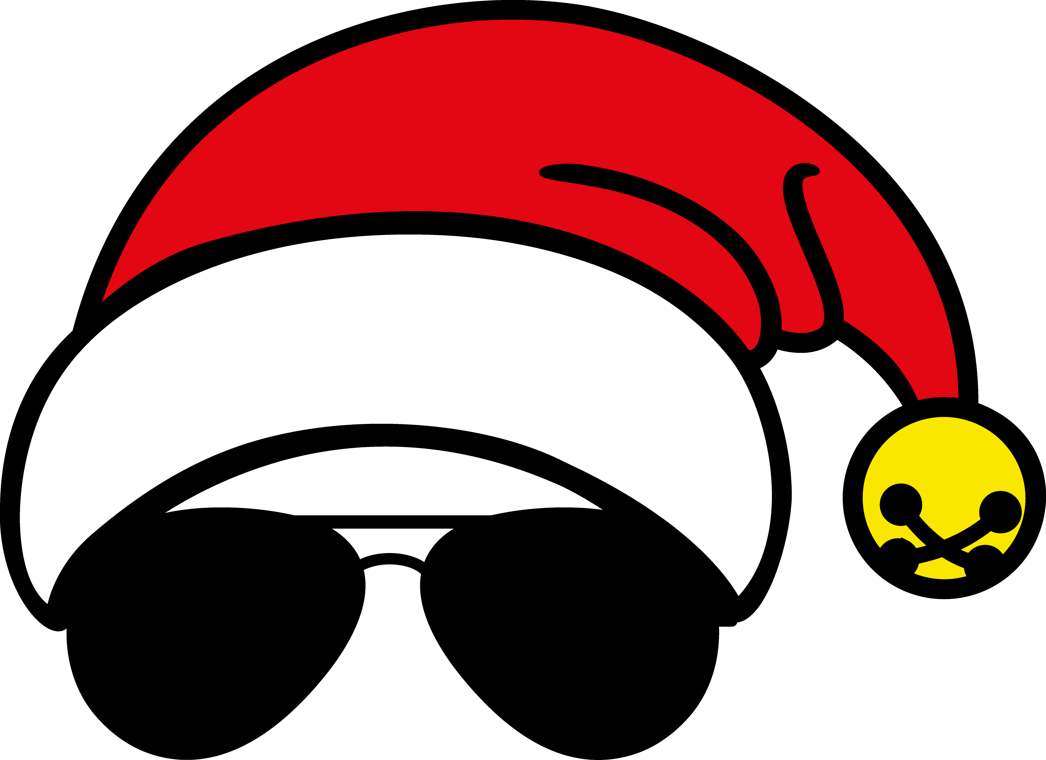 Cool Santa free SVG cut file