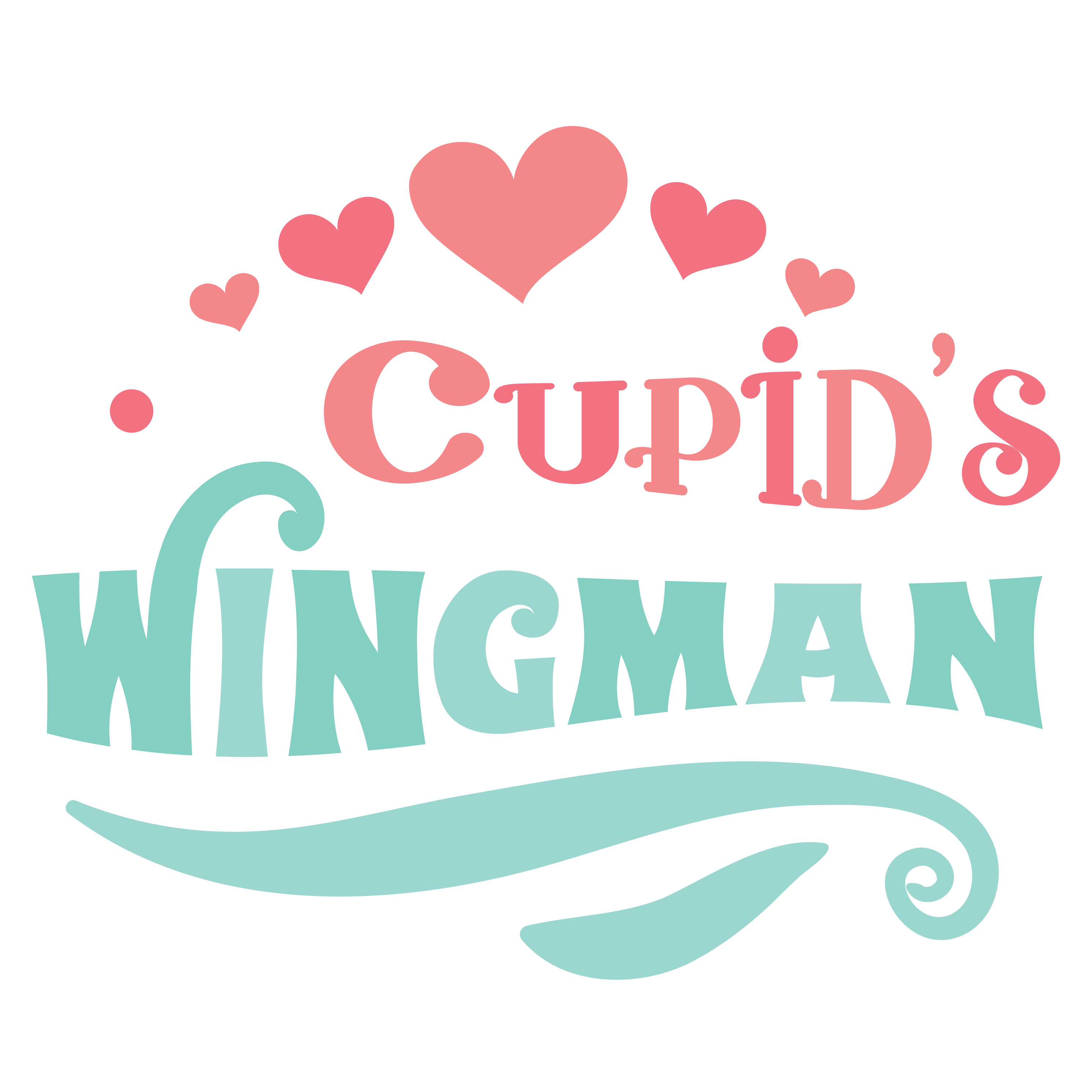 Cupids Wingman free SVG cut file
