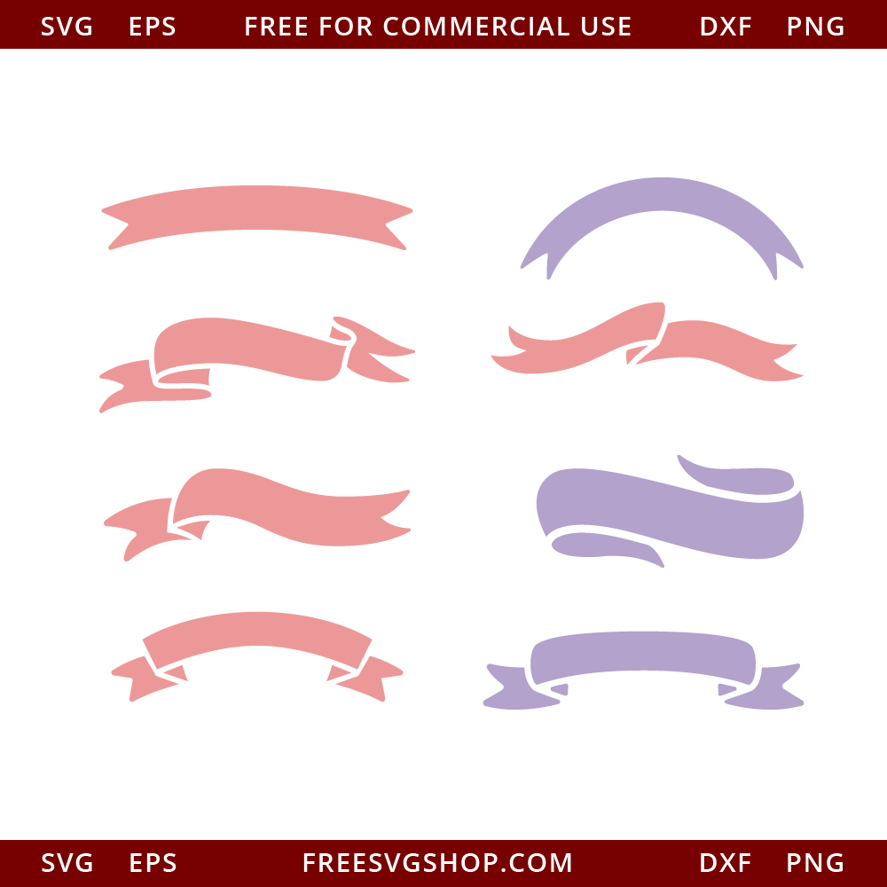 Easter Ribbons free SVG cut file