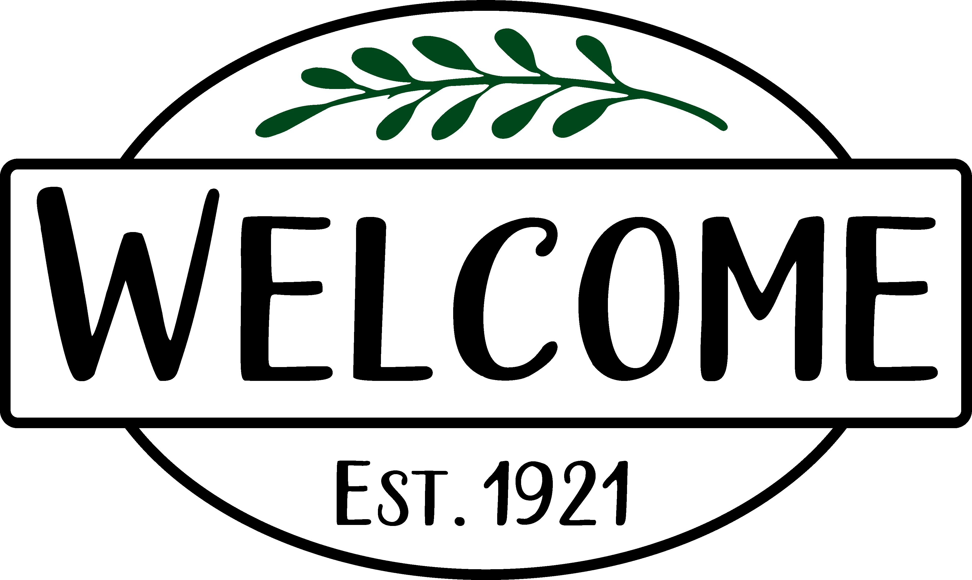 Farmhouse Welcome Sign free SVG cut file