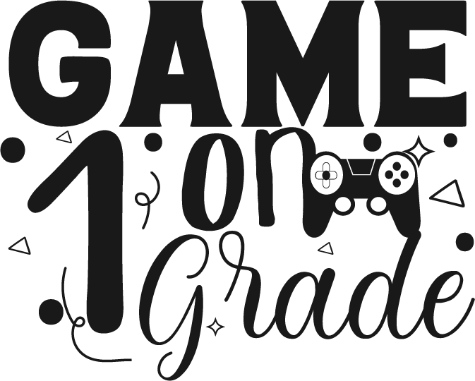 Game On Grade 1 free SVG cut file