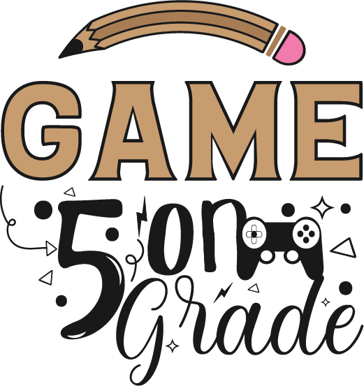 Game On Grade 5 free SVG cut file
