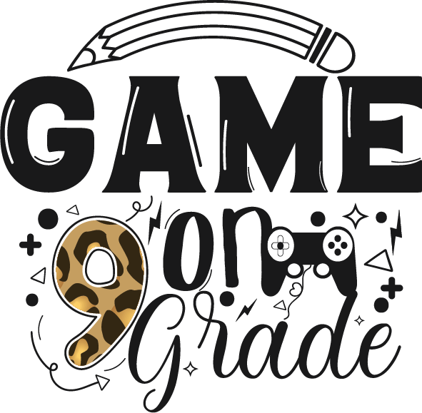 Game On Grade 9 free SVG cut file
