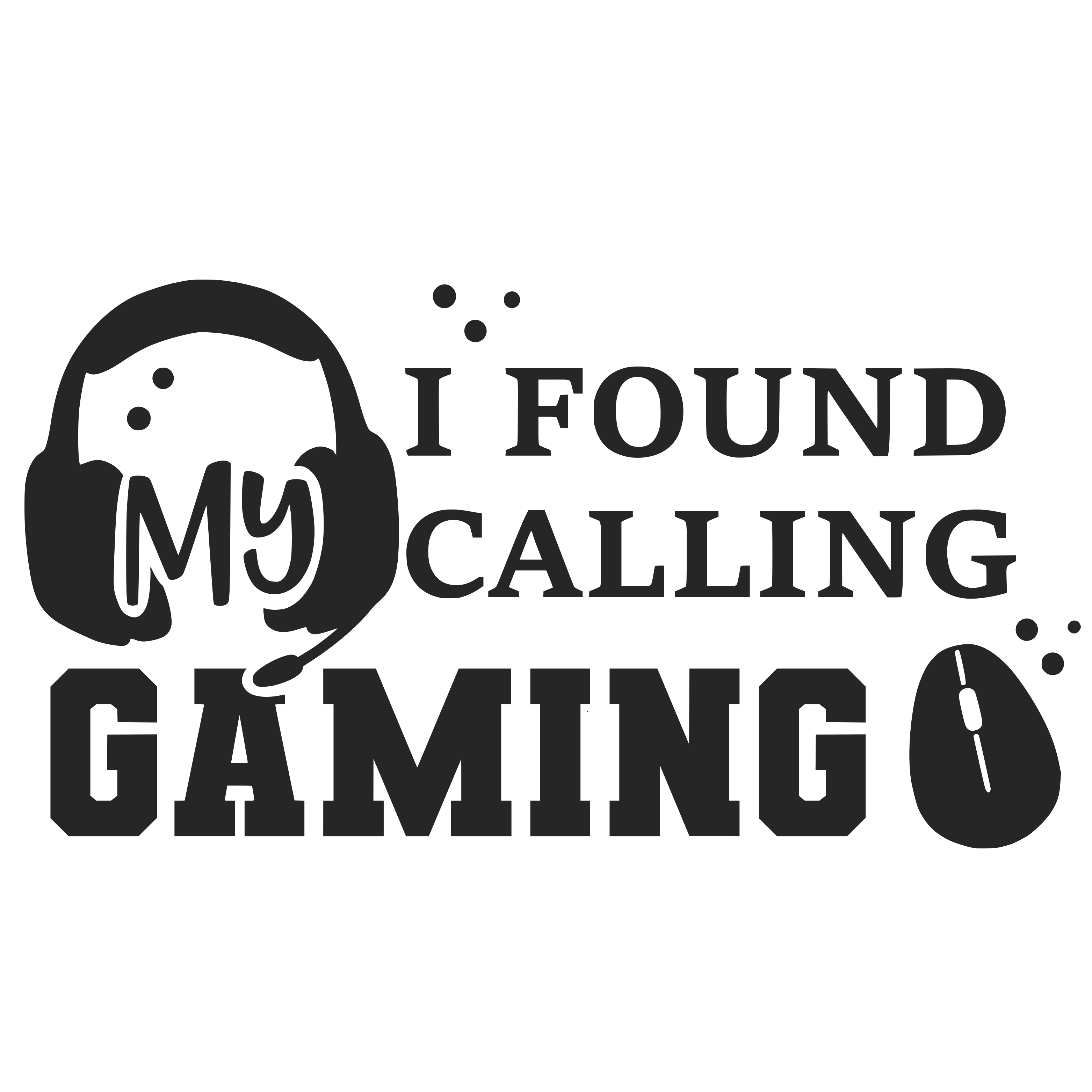 I Found My Calling Gaming free SVG cut file