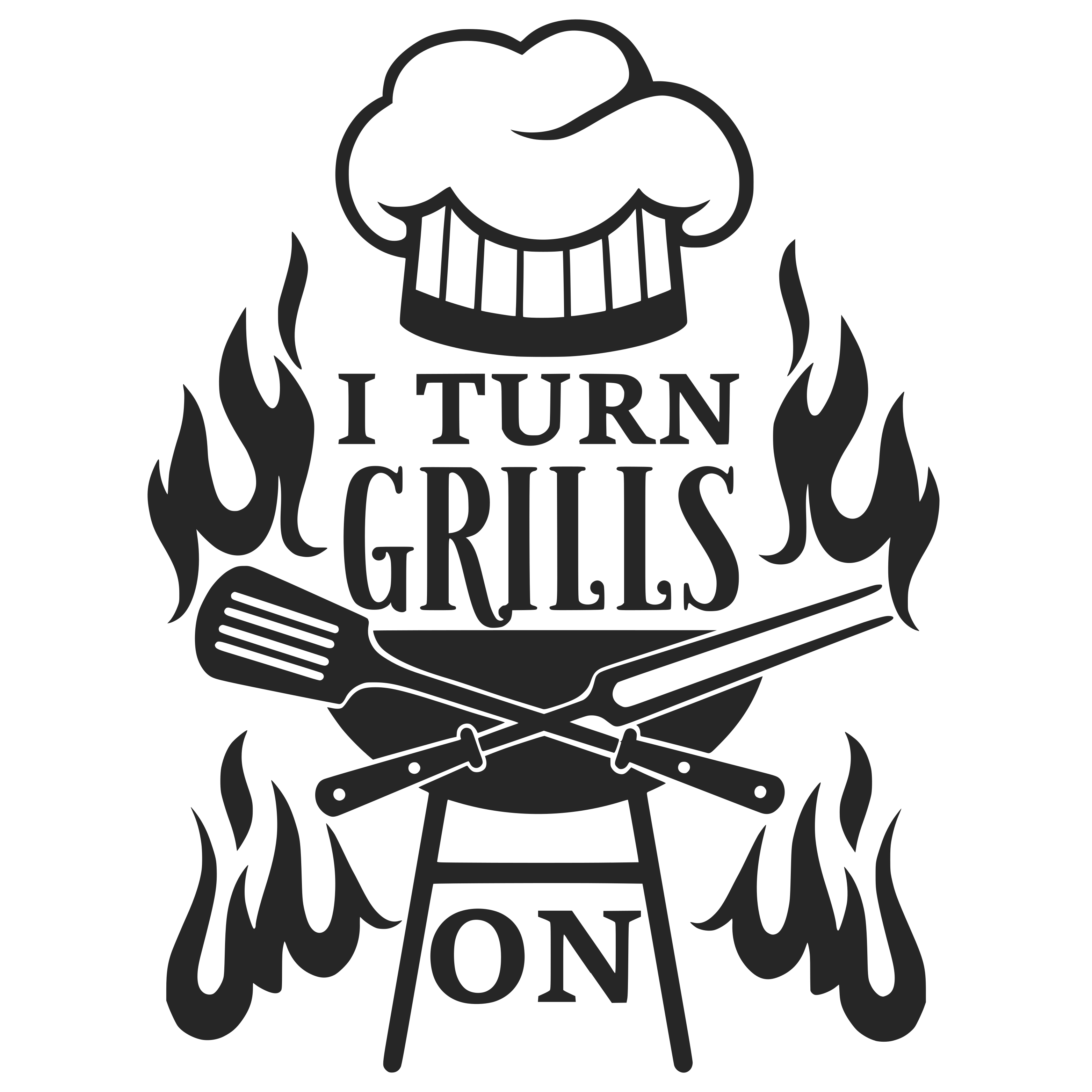 I Turn Grills On free SVG cut file
