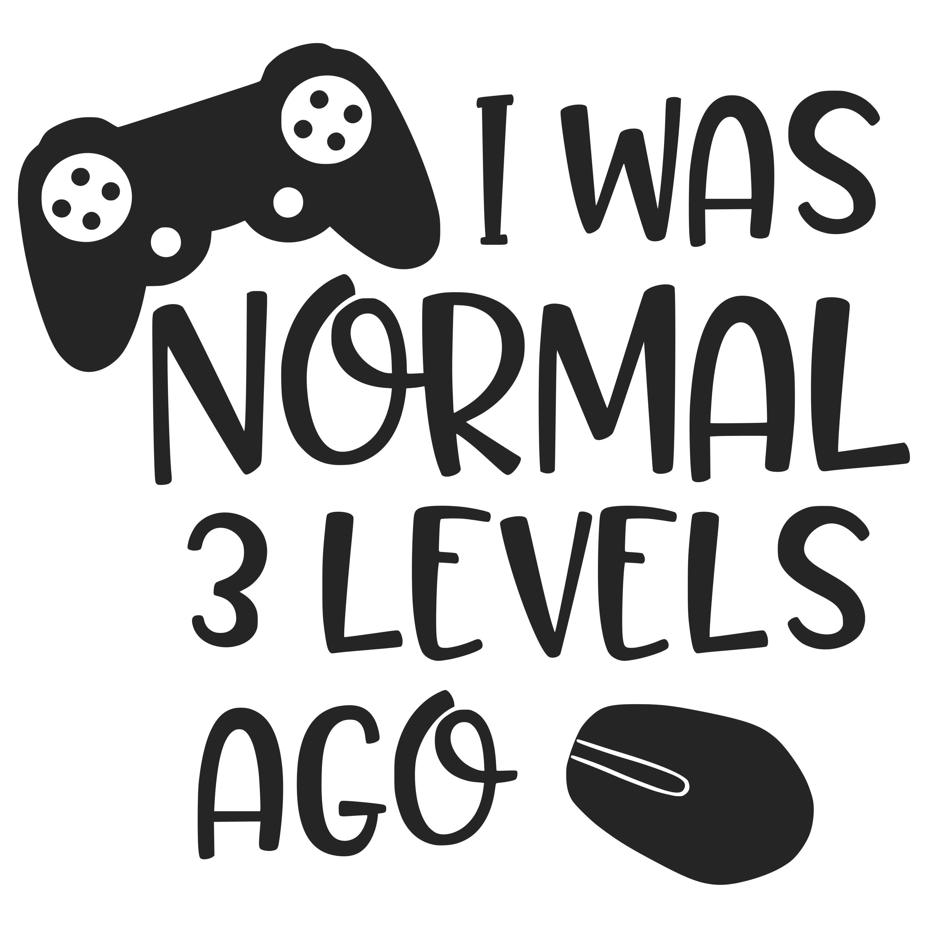 I Was Normal Three Levels Ago free SVG cut file