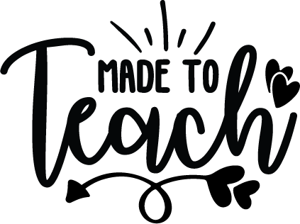 Made To Teach free SVG cut file