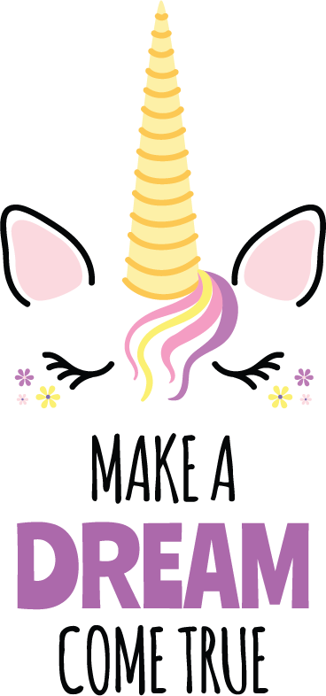 Make A Dream Come True free SVG cut file