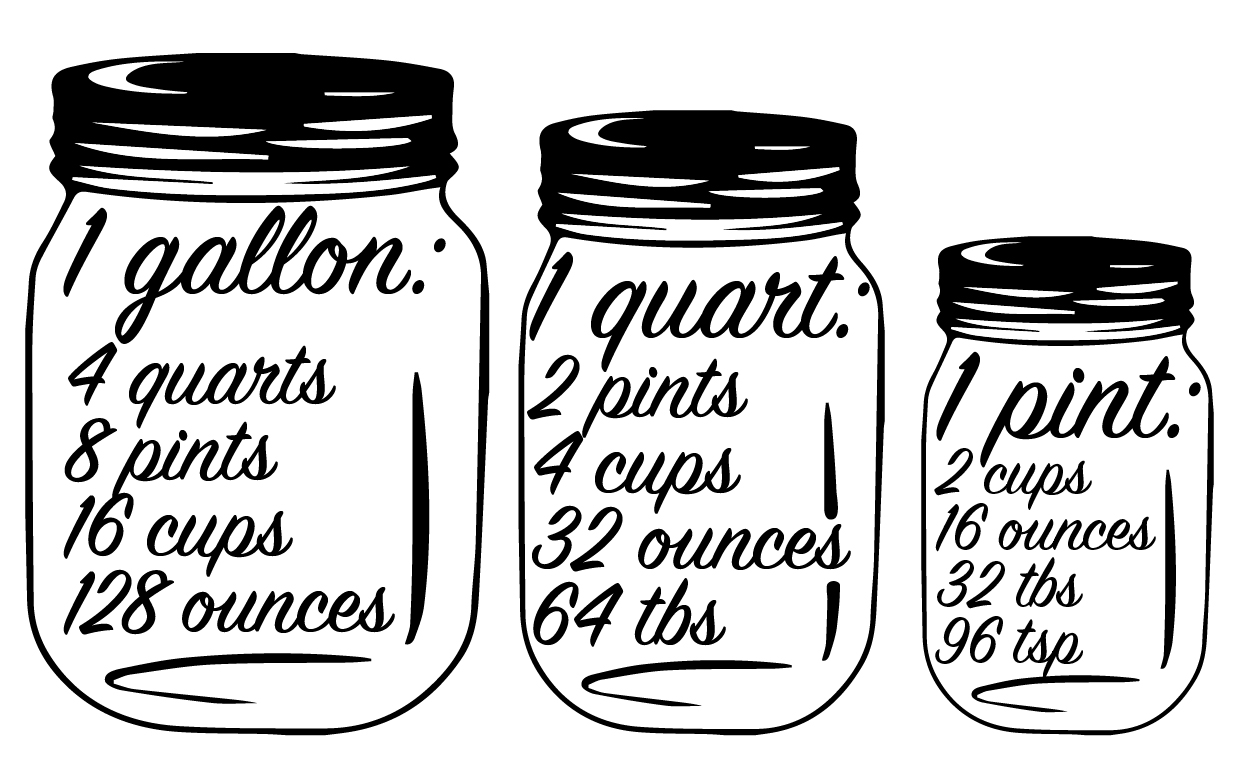 Mason Jars free SVG cut file