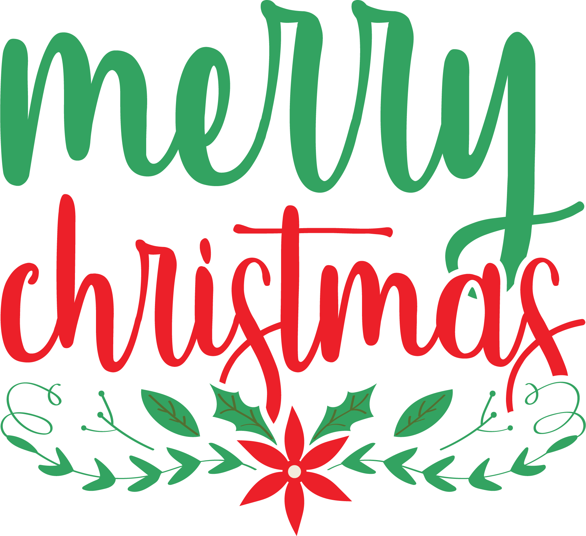 Merry Christmas free SVG cut file