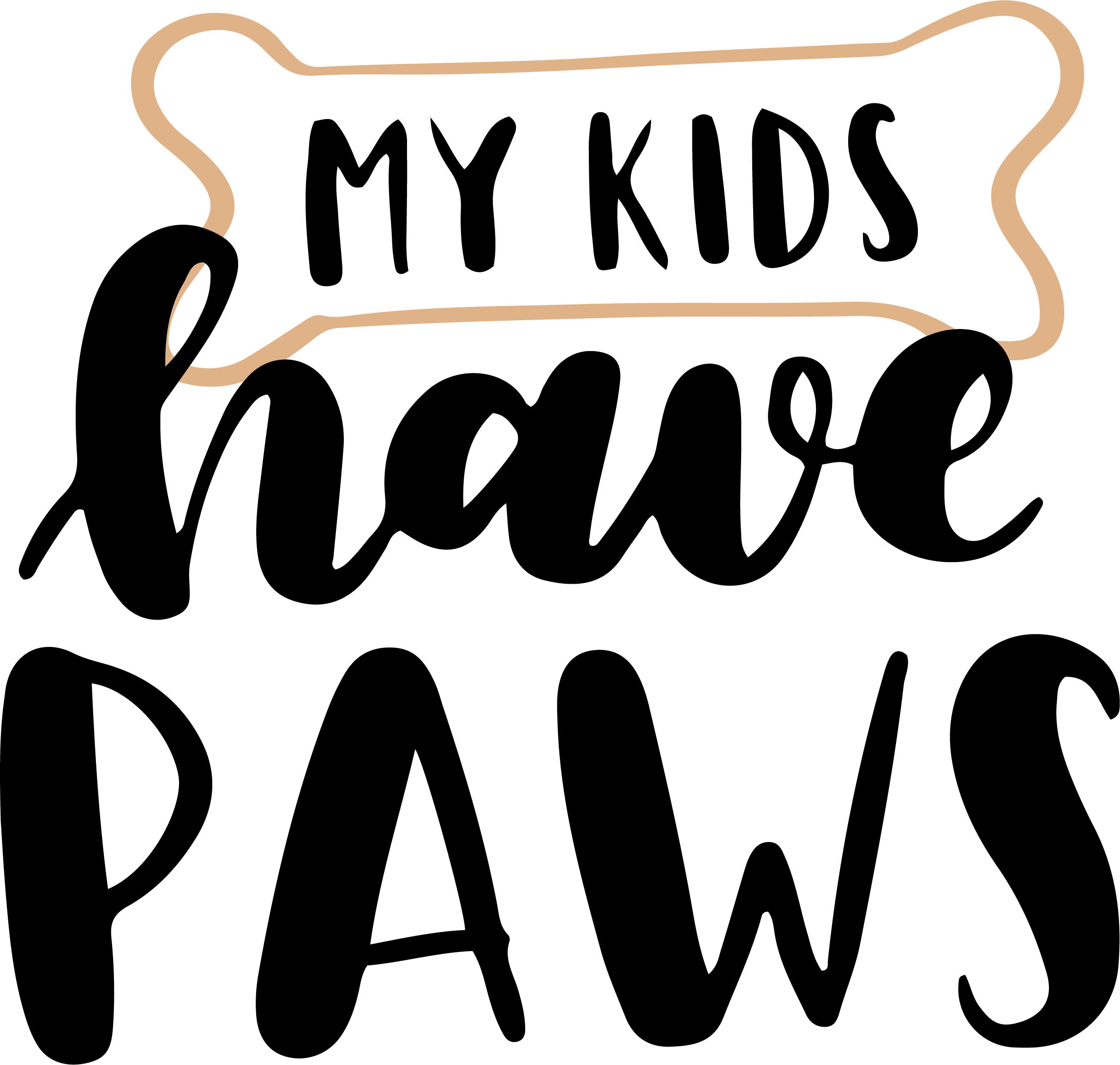 My Kids free SVG cut file