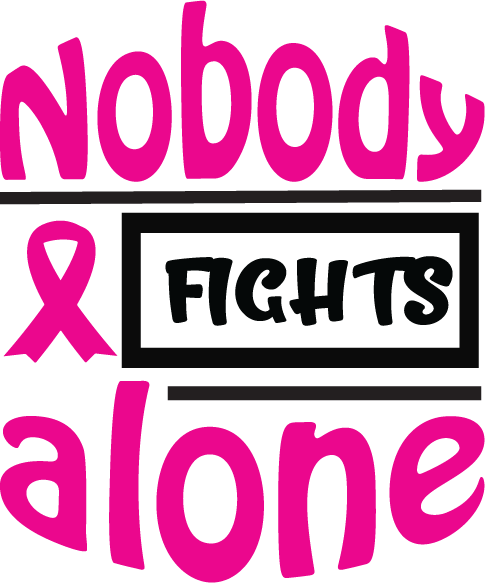 Nobody Fights Alone free SVG cut file