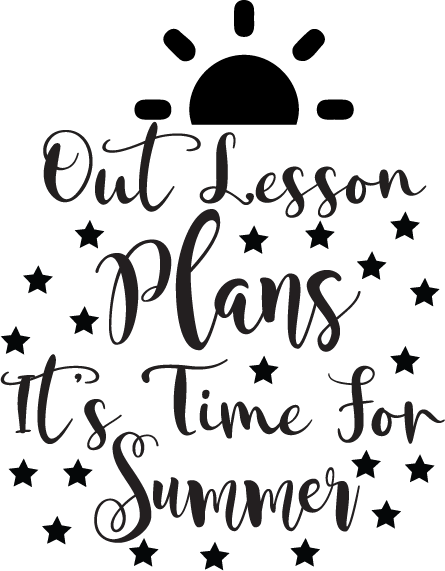 Out Lesson Plan free SVG cut file