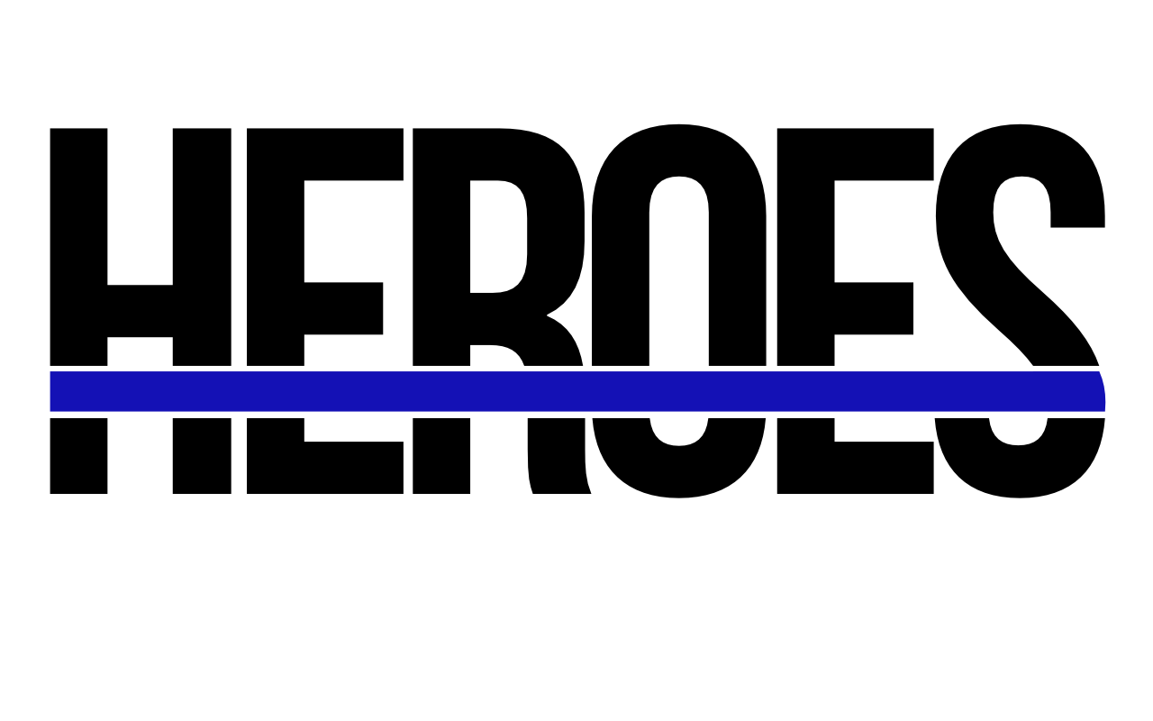 Police Heroes Blue Line free SVG cut file