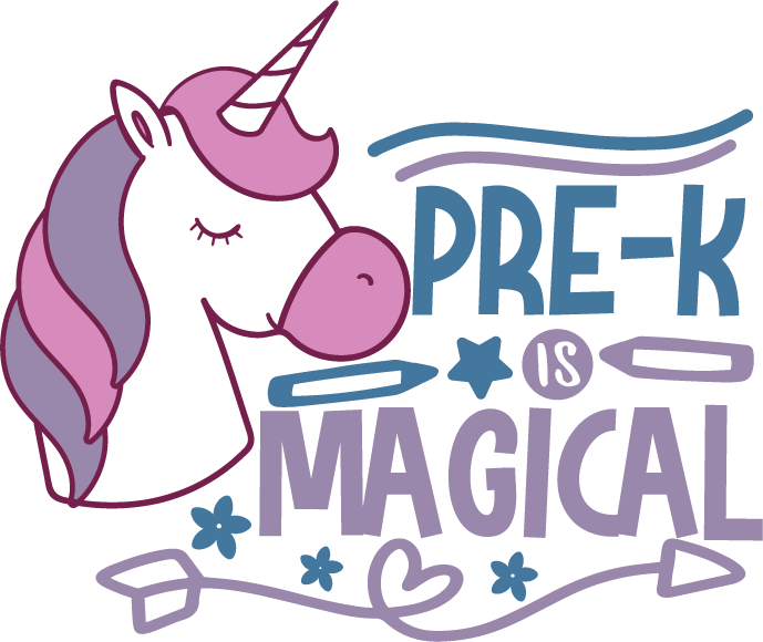 Pre K Is Magical free SVG cut file preview