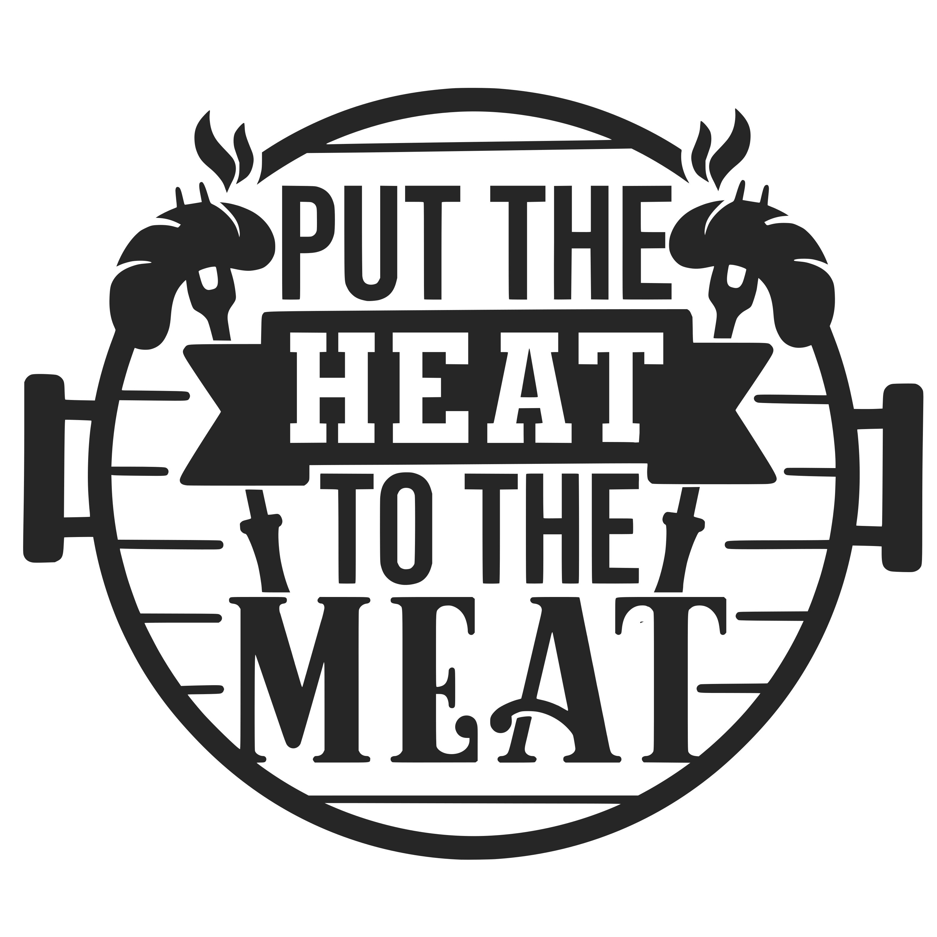Put The Heat To The Meat free SVG cut file