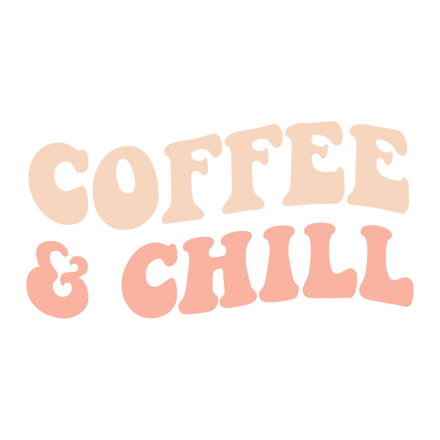 Retro Coffee And Chill free SVG cut file