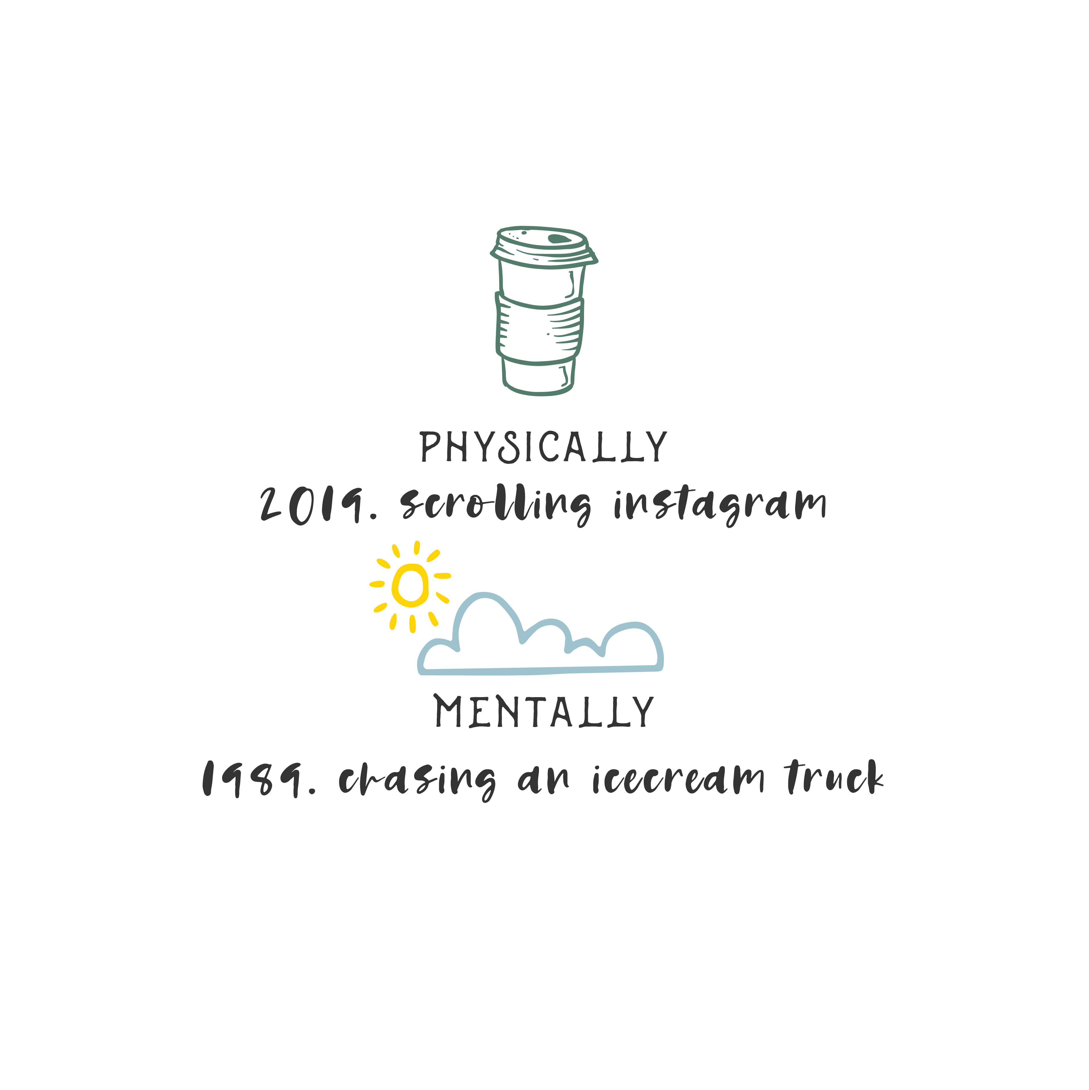 Running After Ice Cream Truck free SVG cut file