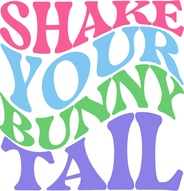 Shake Your Bunny Tail free SVG cut file