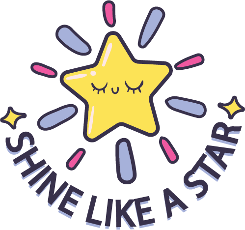 Shine Like A Star free SVG cut file
