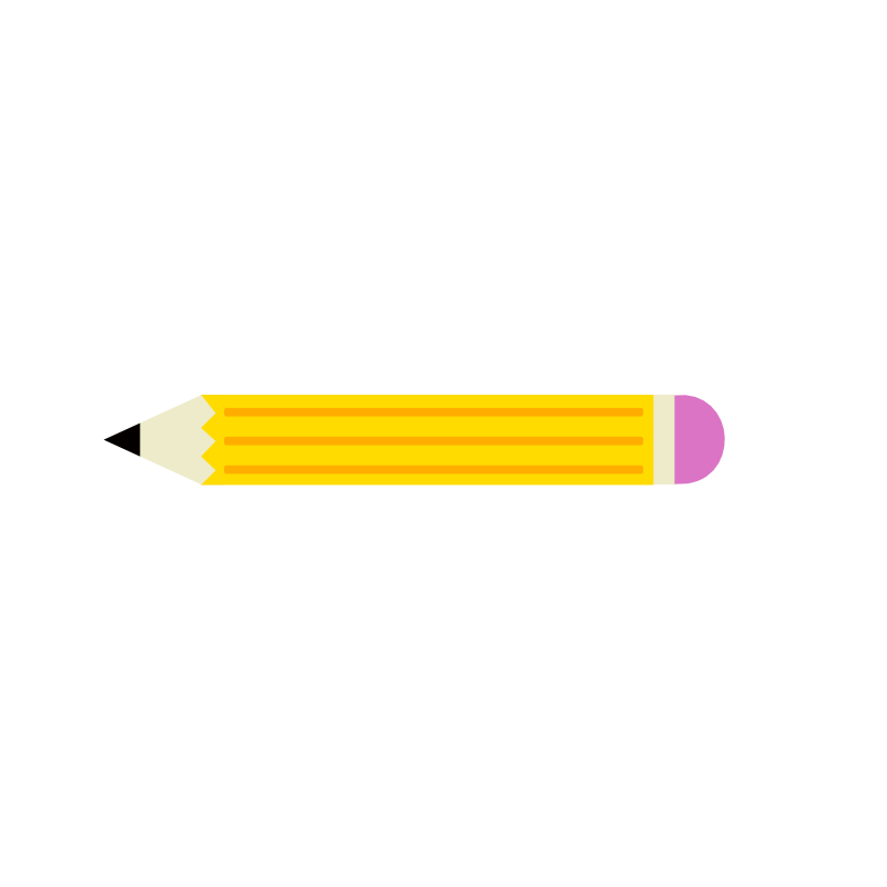 Teacher Pencil free SVG cut file
