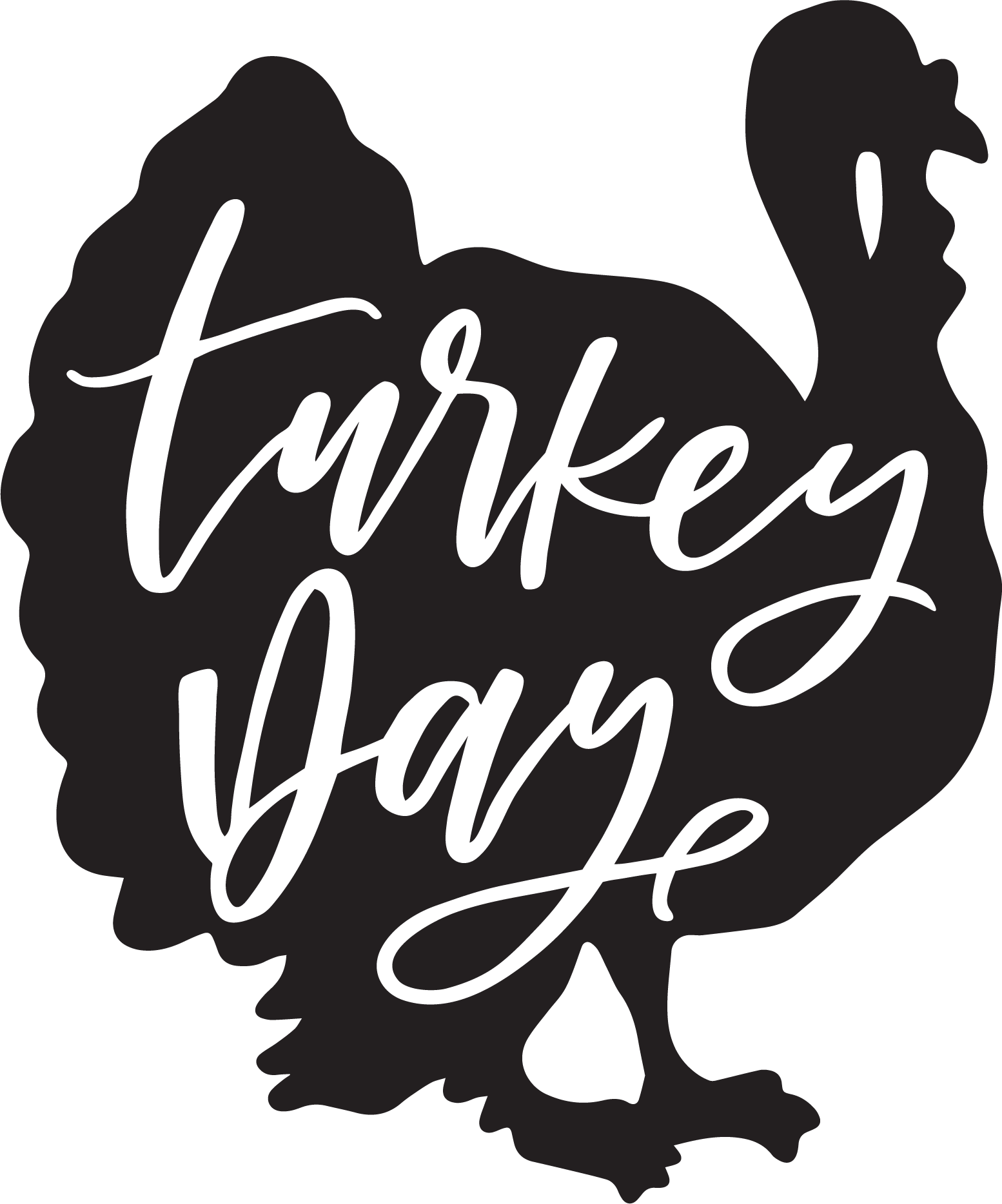 Turkey free SVG cut file