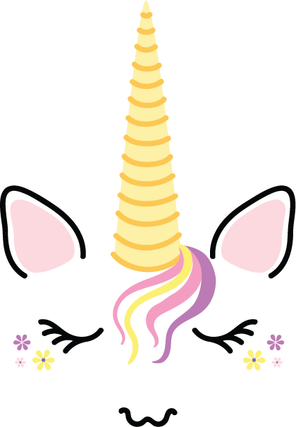 Unicorn 9 free SVG cut file