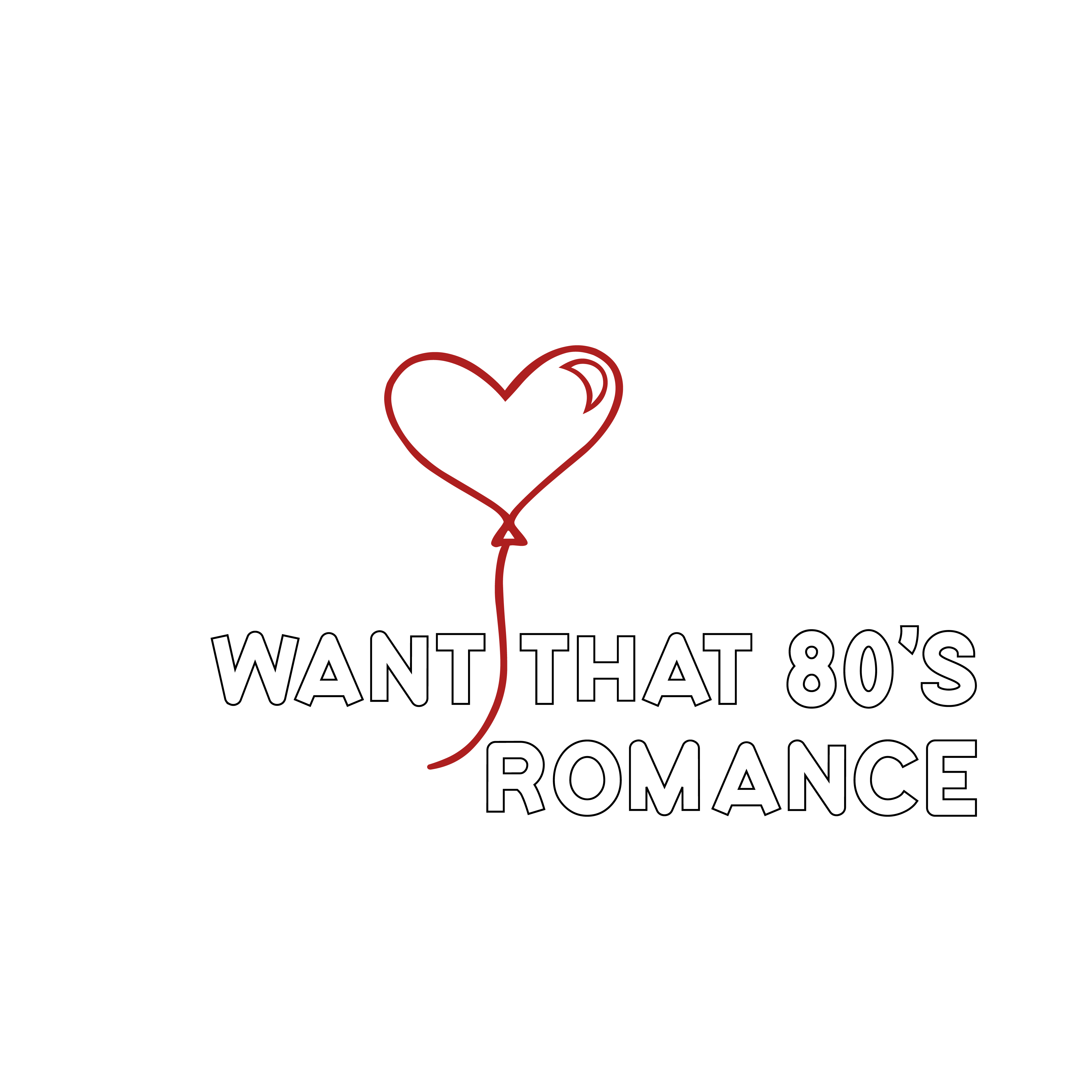 Want That 80s Romance free SVG cut file