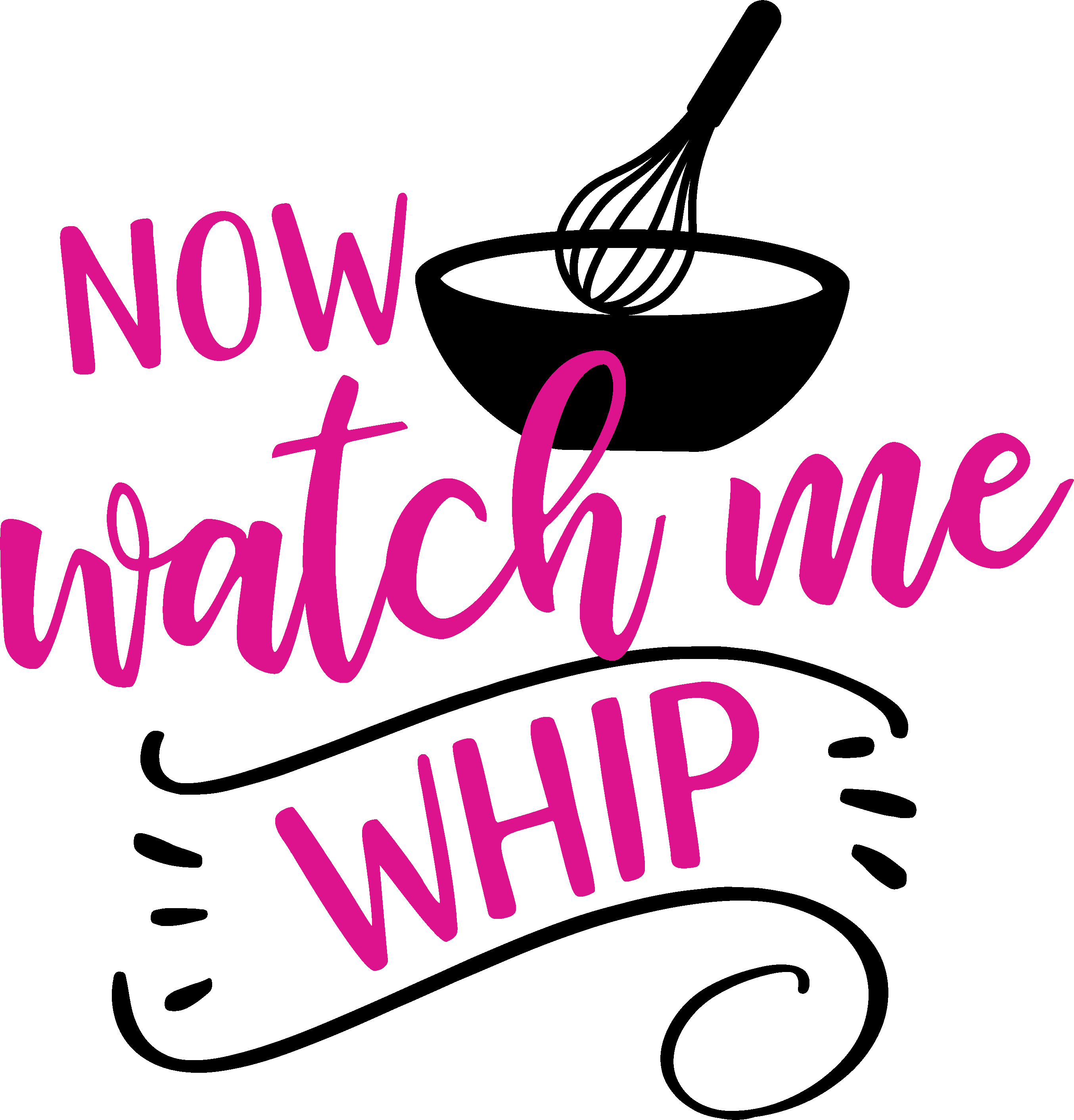Watch Me Whip free SVG cut file