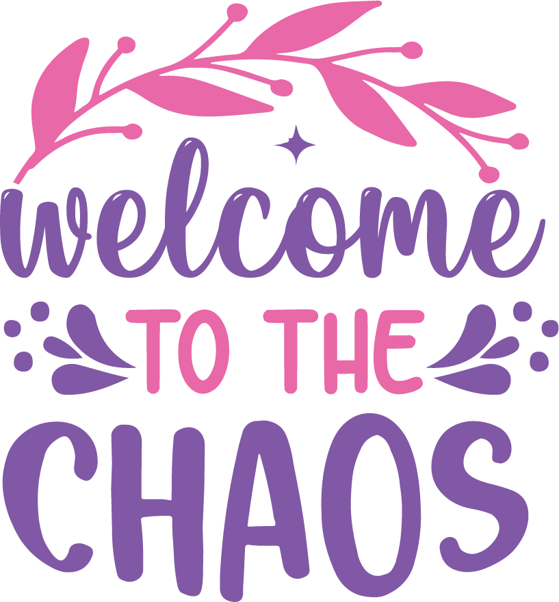 Welcome To The Chaos free SVG cut file