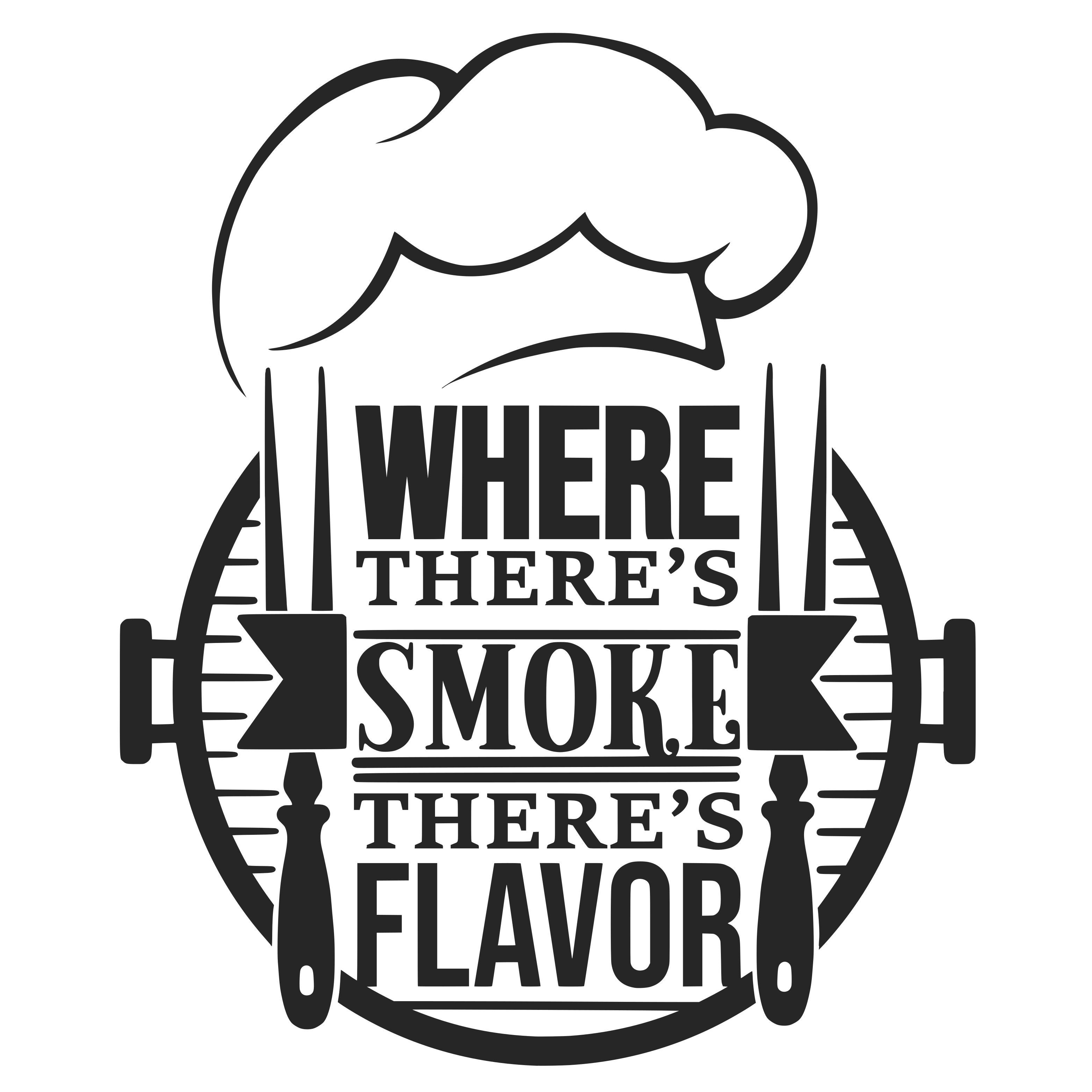 Where Theres Smoke Theres Flavor free SVG cut file